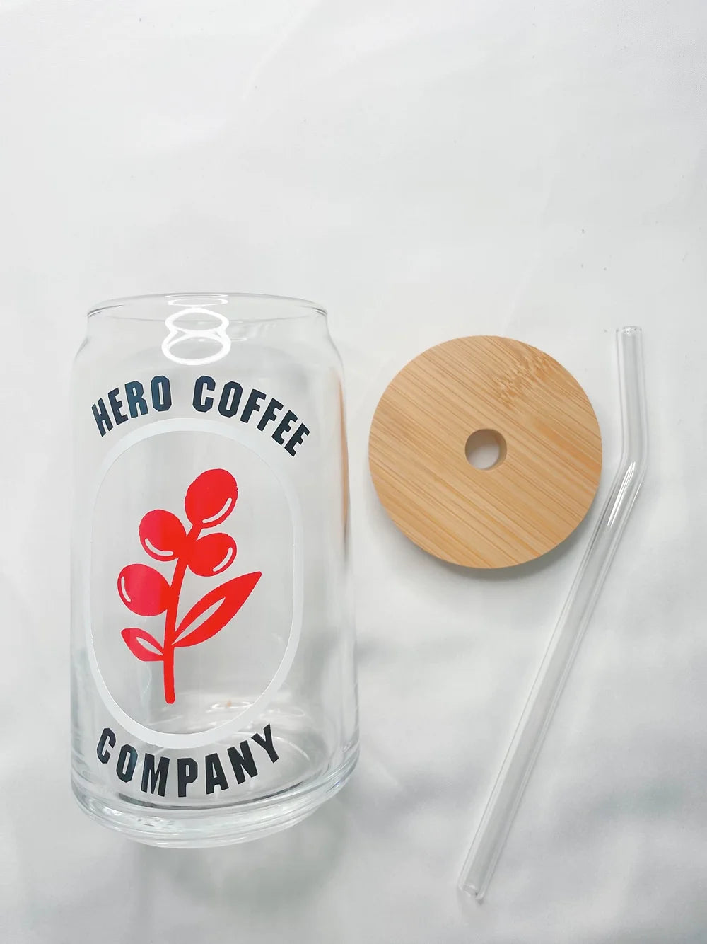 Hero Coffee Co. Beer Glass 2